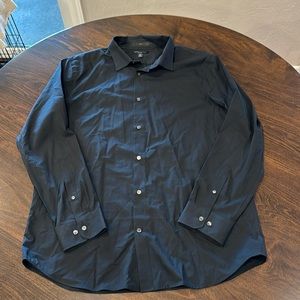 Banana Republic Black Dress Shirt. Slim Fit. Size XL
